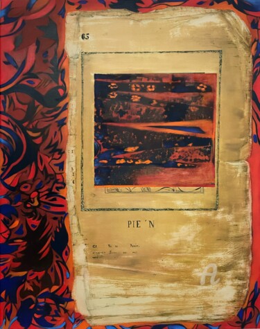 绘画 标题为“This is my solemn v…” 由Karolina Zglobicka, 原创艺术品, 油 安装在其他刚性面板上