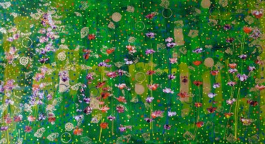 Pittura intitolato "La renaissance" da Myriam Carbonnier, Opera d'arte originale, Acrilico