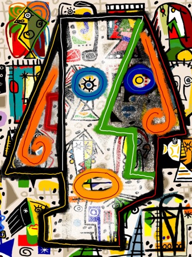 Digital Arts titled "GT29" by Franck Vidal, Original Artwork, Digital Painting
