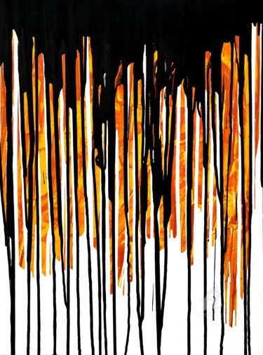 Painting titled "Acrylic Abstract No…" by Torsten Trantow Thotra, Original Artwork, Acrylic