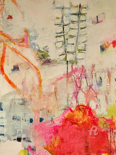 绘画 标题为“A Trip to the Lily…” 由Shereen Aftab, 原创艺术品, 丙烯