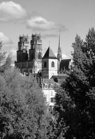 Photography titled "Sainte-Croix d’Orlé…" by Andrea Gruber, Original Artwork, Digital Photography