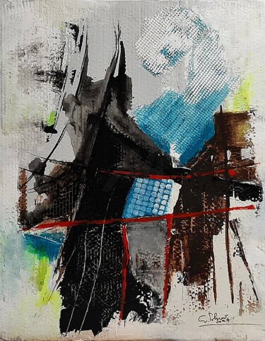 Pittura intitolato "I tempi che durano 9" da Giovanni Primo Greco, Opera d'arte originale, Acrilico