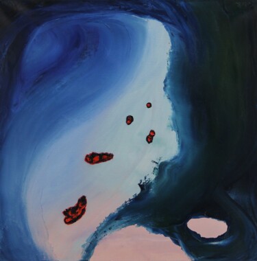 Painting titled "Pyrrhocoris Apterus" by Serguei Borodouline, Original Artwork, Oil