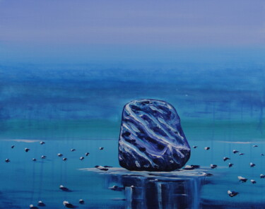 제목이 "Quietness"인 미술작품 Serguei Borodouline로, 원작, 아크릴
