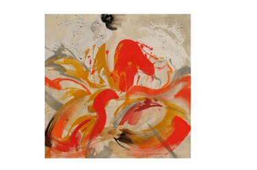 Dancer III 绘画 标题为“Dancer III” 由Magdalena Perez Larrain, 原创艺术品, 丙烯