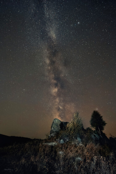 Photography titled "Milky Way" by Grigore Roibu, Original Artwork, Digital Print