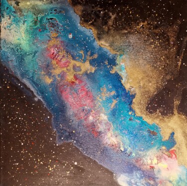 绘画 标题为“Light and Flow from…” 由Lynda Rosemarie Stevens, 原创艺术品, 丙烯