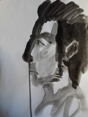 Schilderij getiteld "nemeless" door Vardan Buniatyan, Origineel Kunstwerk, Acryl Gemonteerd op Karton