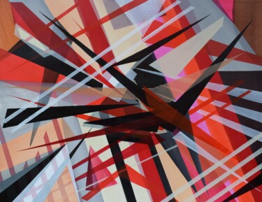 Painting titled "Il meglio della not…" by Stefano Tomasi, Original Artwork, Acrylic Mounted on Wood Stretcher frame