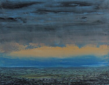 제목이 "Storm Coming"인 미술작품 Serguei Borodouline로, 원작, 기름