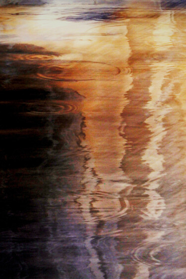 摄影 标题为“Dissolution” 由Christophe Sécher, 原创艺术品, 数码摄影 安装在铝上
