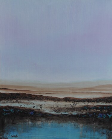 제목이 "Through Hollow Lands"인 미술작품 Serguei Borodouline로, 원작, 아크릴