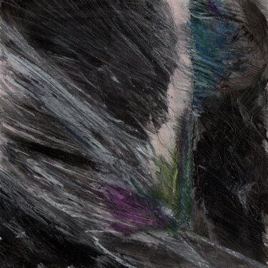Peinture intitulée "#255, huile et acry…" par Michel Debray, Œuvre d'art originale, Huile Monté sur Carton