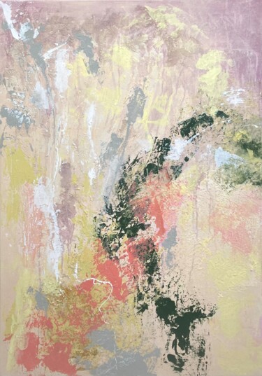 绘画 标题为“Spring Breeze” 由Natalia Grehova, 原创艺术品, 丙烯 安装在木质担架架上