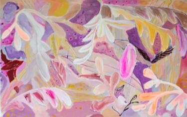 Schilderij getiteld "Miss you" door Anita Gryz, Origineel Kunstwerk, Acryl