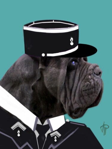 "vos  papiers : s'il…" başlıklı Dijital Sanat Jean Pierre Poveda tarafından, Orijinal sanat, Dijital Resim