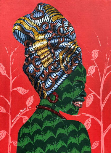 INNER MIND "INNER MIND" başlıklı Tablo Oluwafemi Afolabi tarafından, Orijinal sanat, Akrilik