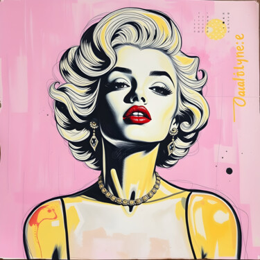 Artes digitais intitulada "pop pop pop" por Elisabettac, Obras de arte originais, Imagem gerada por IA