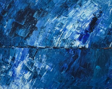 제목이 "Blue1"인 미술작품 Valérie Titinsnaider로, 원작, 아크릴