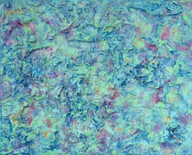 Painting titled "Dream Travel" by Pamela Rys, Original Artwork, Acrylic