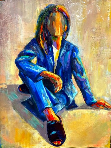 "A la mode" başlıklı Tablo Charles Tapiero tarafından, Orijinal sanat, Petrol Ahşap panel üzerine monte edilmiş