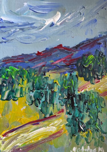 제목이 "My lovely Provence…"인 미술작품 Natalya Mougenot로, 원작, 아크릴