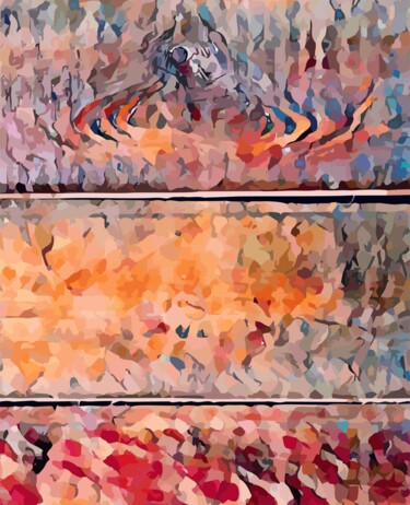 数字艺术 标题为“Abstract 14065” 由Hrdesign111, 原创艺术品, 数字油画
