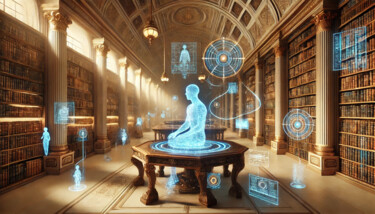 数字艺术 标题为“OPEN AI o1 Self-Por…” 由Alberto Capitani, 原创艺术品, AI生成的图像