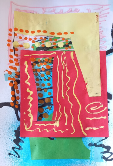 Collages titled "Lesbos" by Ronnie Kolner, Original Artwork, Collages