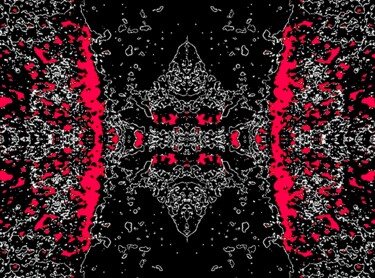 Photography titled "Razor Cut 5" by Ken Lerner, Original Artwork, Digital Photography