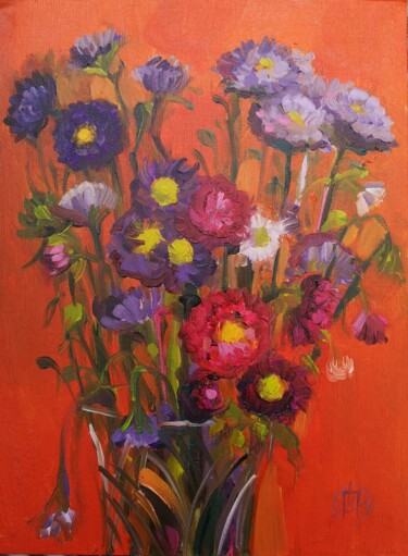 "Astras in chrystal…" başlıklı Tablo Irina Privedentseva tarafından, Orijinal sanat, Petrol