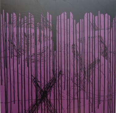 Painting titled "sans-titre 8" by Jean-Philippe Vergnaud, Original Artwork, Acrylic