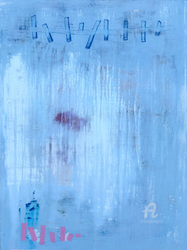 Painting titled "Acrylic Abstract No…" by Torsten Trantow Thotra, Original Artwork, Acrylic