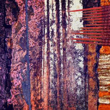 Digital Arts titled "patterned piece of…" by Ad.Inf, Original Artwork, Digital Collage