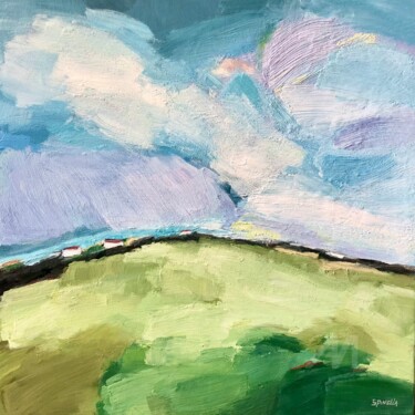 绘画 标题为“Prairie en été” 由Johanne Spinella, 原创艺术品, 丙烯