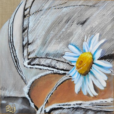 Peinture intitulée "CALLISTO" par Brigitte Jorda Juan, Œuvre d'art originale, Acrylique Monté sur Carton