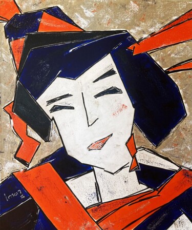 绘画 标题为“Geisha” 由Imar, 原创艺术品, 丙烯