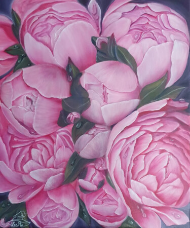 Malerei mit dem Titel "Feelings" von Valeriya Kuznetsova (Lee Ra), Original-Kunstwerk, Öl