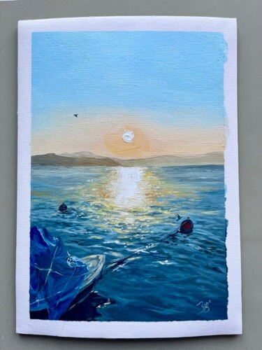 Peinture intitulée "Morning peace" par Valeriia Ulianova, Œuvre d'art originale, Huile