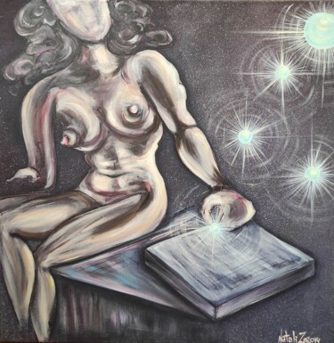 Schilderij getiteld "The next move is yo…" door Natali Zagory, Origineel Kunstwerk, Acryl