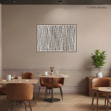数字艺术 标题为“White Cubes - Print…” 由Vafa Majidli, 原创艺术品, 数字油画