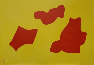 Painting titled "Nanothermite Dust" by Jan Theuninck, Original Artwork, Acrylic
