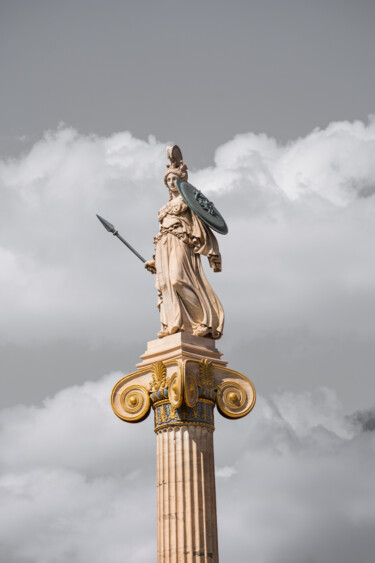 Fotografie mit dem Titel "Athena Goddess" von Gilliard Bressan, Original-Kunstwerk, Digitale Fotografie