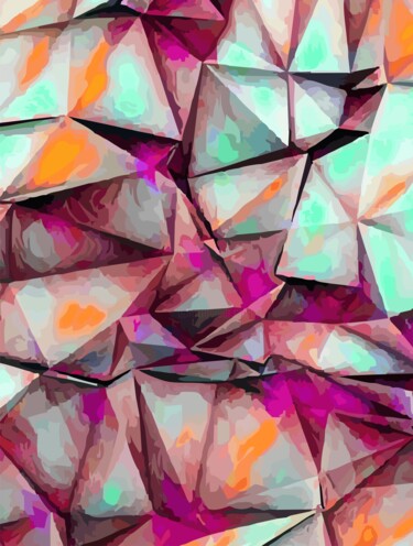 数字艺术 标题为“Abstract 14123” 由Hrdesign111, 原创艺术品, 数字油画