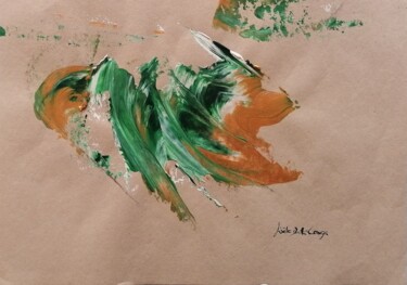 Painting titled "Situation I" by Gisèle Dalla Longa, Original Artwork, Acrylic