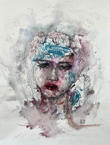 Salvation Pittura intitolato "Salvation" da Katerina Anchugova, Opera d'arte originale, Acquarello