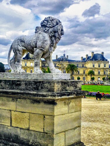 Photographie intitulée "Jardin de Luxembourg" par Patrick Maze, Œuvre d'art originale, Photographie numérique