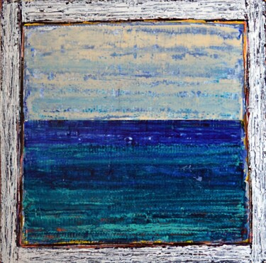 제목이 "SEA AND SKY 5"인 미술작품 Dimitra Papageorgiou로, 원작, 아크릴