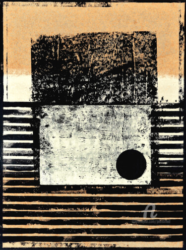A Quiet Time 7. 绘画 标题为“A Quiet Time 7.” 由Petr Strnad, 原创艺术品, 丙烯